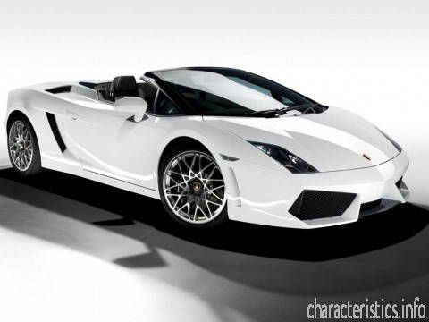 LAMBORGHINI Generazione
 Gallardo LP 560 4 5.2i V10 (552Hp) Caratteristiche tecniche
