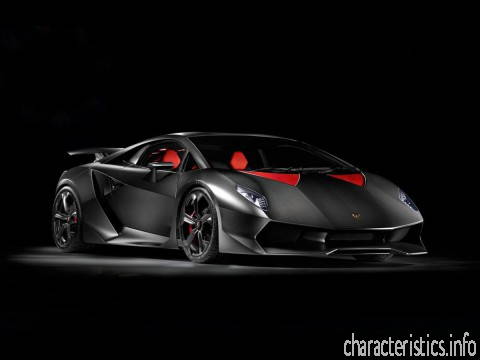 LAMBORGHINI 世代
 Sesto Elemento 5.2 AT (570hp) 4WD 技術仕様
