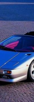 LAMBORGHINI Generasi
 Diablo Roadster  Karakteristik teknis
