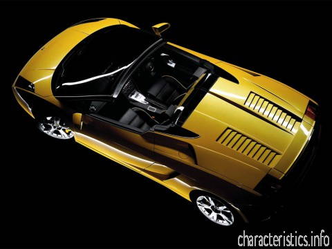 LAMBORGHINI Generație
 Gallardo Roadster 5.0 i V10 40V (500 Hp) Caracteristici tehnice

