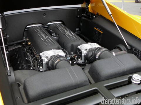 LAMBORGHINI 世代
 Gallardo Roadster 5.0 i V10 40V (500 Hp) 技術仕様
