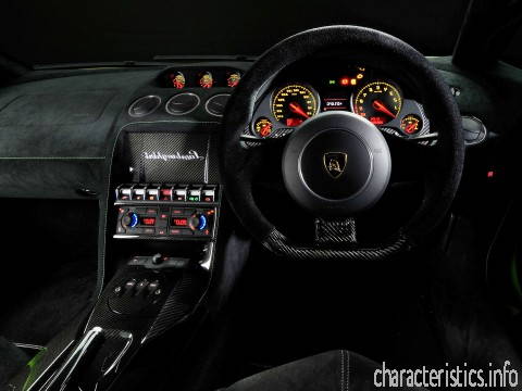 LAMBORGHINI Покоління
 Gallardo Roadster 5.0i V10 (520 Hp) Технічні характеристики
