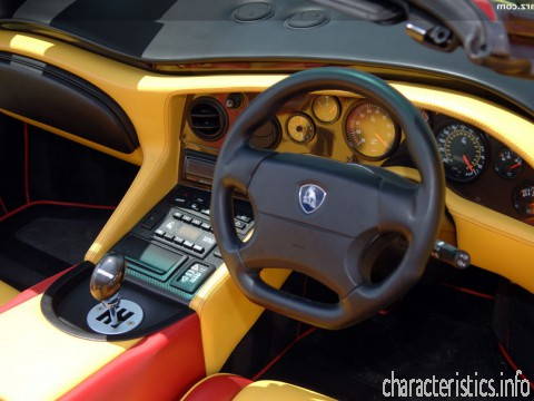 LAMBORGHINI Generation
 Diablo Roadster 5.7 (530 Hp) Technical сharacteristics
