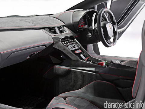 LAMBORGHINI Покоління
 Veneno 6.5 AT (750hp) 4WD Технічні характеристики
